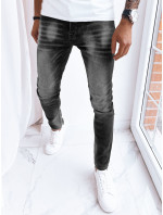Pánské černé džínové kalhoty Dstreet UX3992