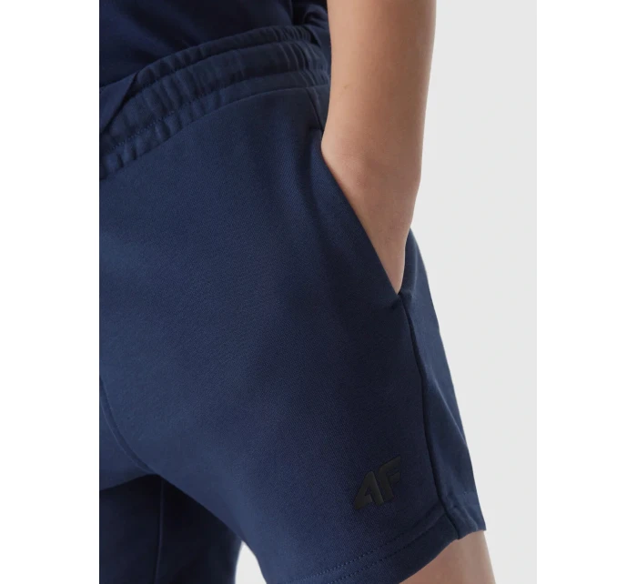 Chlapecké teplákové šortky 4F - tmavě modré Chlapecké teplákové šortky 4F - tmavě modré