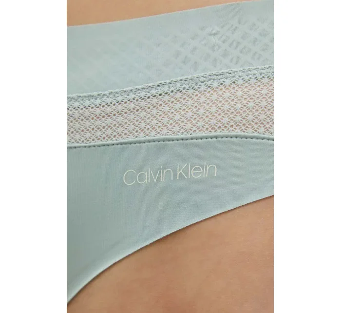 Dámská tanga QF6047E 5G0 mátová - Calvin Klein