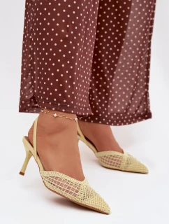 Sandály na podpatku  model 224495 Step in style