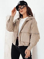 Dámská přechodná bunda BUNOL béžová FashionStreet TY4253