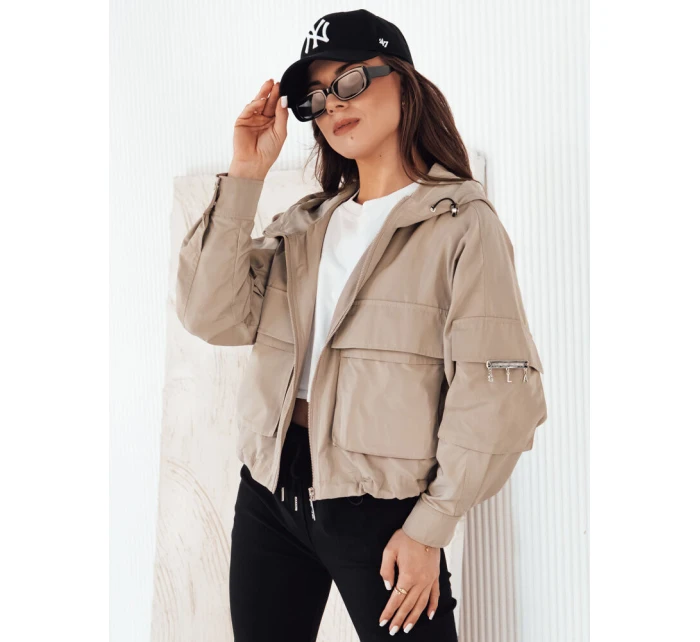 Dámská přechodná bunda BUNOL béžová FashionStreet TY4253