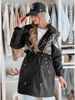 Dámská přechodná bunda parka FERIPARKA černá FashionStreet TY4875 Dámská přechodná bunda parka FERIPARKA černá FashionStreet TY4875