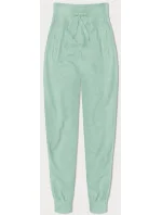 Tenké teplákové kalhoty v mátové barvě (CK03-61) Tenké teplákové kalhoty v mátové barvě (CK03-61)