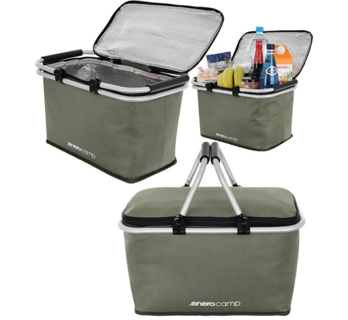 SKLÁDACÍ CESTOVNÍ  ZELENÝ CAMP model 21826604 - Enero