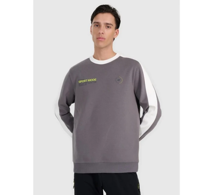 Pánská mikina s kapucí 4F 4FRAW25TSWSM2457-23S bez svetru Pánská mikina s kapucí 4F 4FRAW25TSWSM2457-23S bez svetru