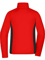 JN Dámská strečová fleecová bunda 02. red/black model 22415189 - Daiber