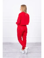 Izolovaná sada s barevným potiskem červená