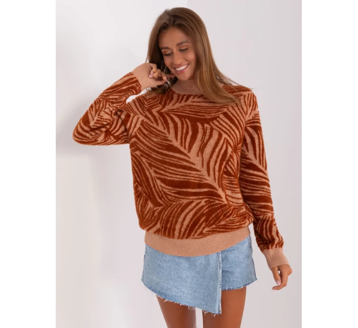 Jumper AT SW 2357.96 světle hnědá