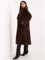 Płaszcz PL brązowy model 21749921 - FPrice Płaszcz PL brązowy model 21749921 - FPrice