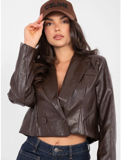 IT KR bunda FL9719 1.36 tmavě hnědá