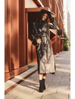 Černé semišové kotníkové boty s podpatky model 20020597 - Kesi Černé semišové kotníkové boty s podpatky model 20020597 - Kesi