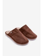 Pánské nazouváky Selomir – hnědé