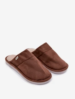 Pánské nazouváky Selomir – hnědé