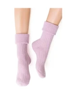 Dámské ponožky na spaní 067 světle fialová - Steven