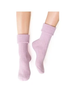 Dámské ponožky na spaní 067 světle fialová - Steven