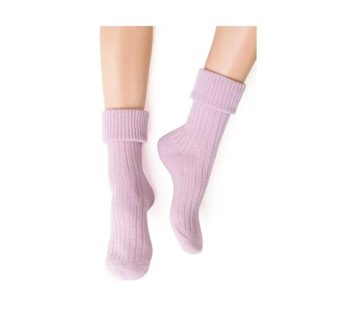 Dámské ponožky na spaní 067 světle fialová - Steven