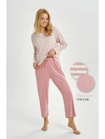 3428 DÁMSKÉ DLOUHÉ PYŽAMO ALESSANDRA S-XL 3428 DÁMSKÉ DLOUHÉ PYŽAMO ALESSANDRA S-XL