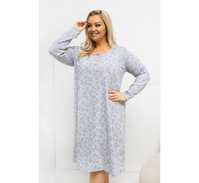 Noční košile Plus Size model 223307 Forever Pink Noční košile Plus Size model 223307 Forever Pink