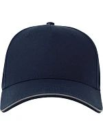 5 panelová baseballová kšiltovka navy model 22411168 - Atlantis Headwear