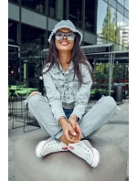 Dámské vysoké textilní tenisky na platformě Big Star model 21608464 Bílá - Big Star Shoes Dámské vysoké textilní tenisky na platformě Big Star model 21608464 Bílá - Big Star Shoes