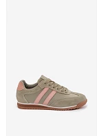 Semišové Sportovní Boty Dámské  Zelené model 22107492 - McArthur