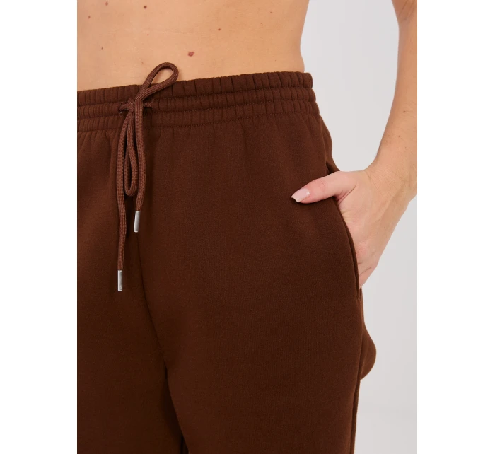 Tepláky CLM DR 1107.98 tmavě hnědé