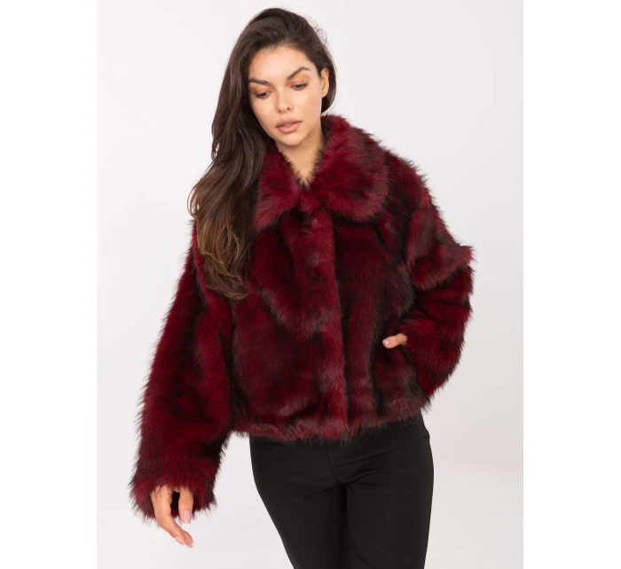 Kurtka IT KR model 21302264 bordowy - FPrice Kurtka IT KR model 21302264 bordowy - FPrice