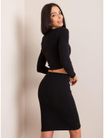 Černá tužková sukně z RUE PARIS