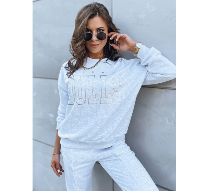 Dámská tepláková souprava BULLS light grey FashionStreet AY0900