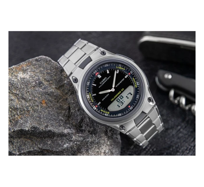 Pánské hodinky CASIO DUAL AW-80D-1AVDF + krabice Pánské hodinky CASIO DUAL AW-80D-1AVDF + krabice