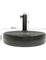 ZÁKLADNA PRO ZAHRADNÍ SLUNEČNÍK 22 KG SASKA GARDEN