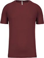 Kariban ProAct PA 438 Pánské sportovní tričko 20.P438 wine Kariban ProAct PA 438 Pánské sportovní tričko 20.P438 wine