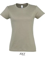 SOL'S Imperial Women Dámské tričko z těžké bavlny 25.1502 khaki SOL'S Imperial Women Dámské tričko z těžké bavlny 25.1502 khaki