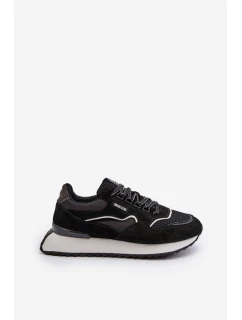 Pánské tenisky Big Star NN174321 s paměťovou pěnou Černé