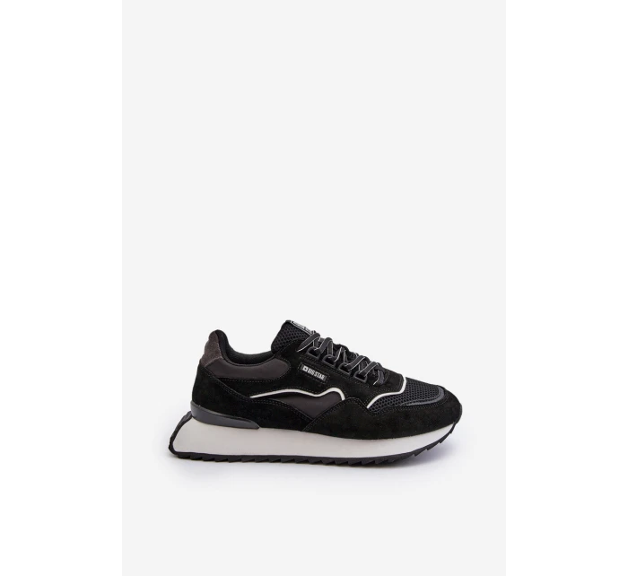 Pánské tenisky Big Star NN174321 s paměťovou pěnou Černé Pánské tenisky Big Star NN174321 s paměťovou pěnou Černé