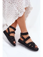 Dámské Sandály S Suchými Zipy Černé Uvissa Dámské Sandály S Suchými Zipy Černé Uvissa