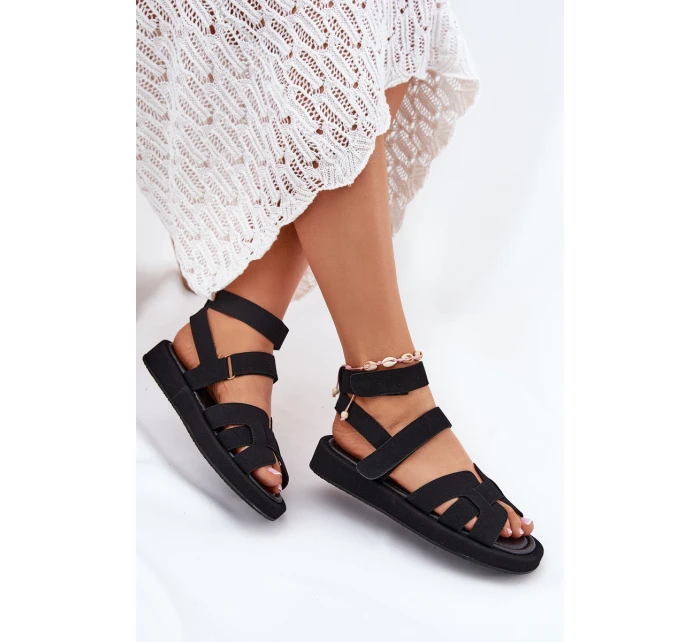 Dámské Sandály S Suchými Zipy Černé Uvissa Dámské Sandály S Suchými Zipy Černé Uvissa