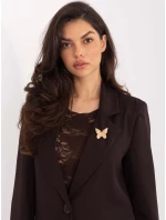 Marynarka IT MA model 21836775 ciemny brązowy - FPrice