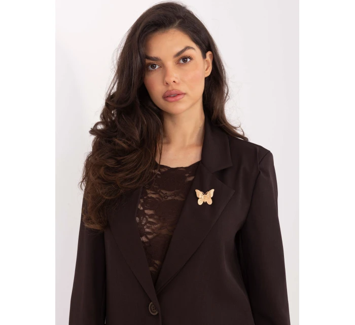 Marynarka IT MA model 21836775 ciemny brązowy - FPrice