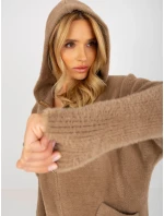 Dámský kabát MBM EN světle hnědá model 18140239 - FPrice Dámský kabát MBM EN světle hnědá model 18140239 - FPrice