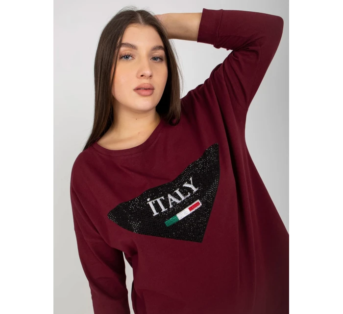 Halenka VI BZ 2911.82P tmavě fialová