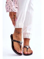 Dámské veganské žabky ZAXY JJ285031 Černá Dámské veganské žabky ZAXY JJ285031 Černá