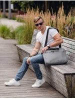 Pánská taška na notebook Vuch Mailo Grey