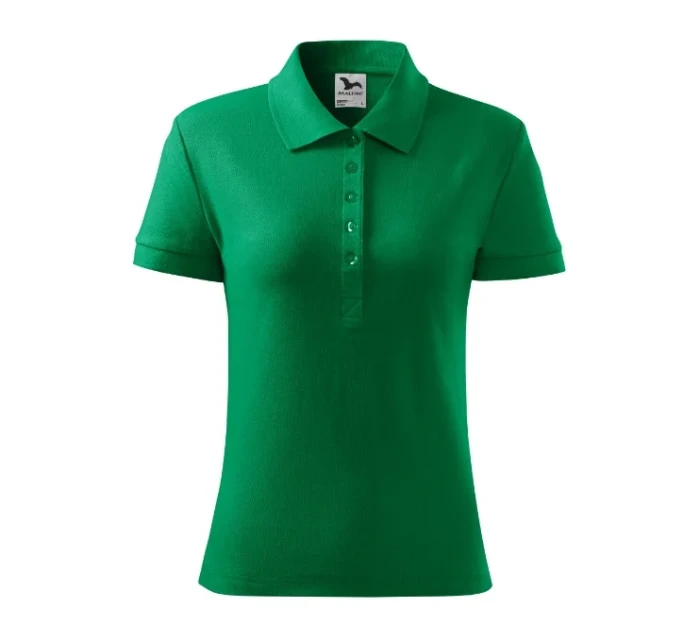 Cotton polokošile dámská středně zelená Cotton polokošile dámská středně zelená