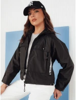 Dámská přechodná bunda EUNIKAR černá FashionStreet TY4333 Dámská přechodná bunda EUNIKAR černá FashionStreet TY4333