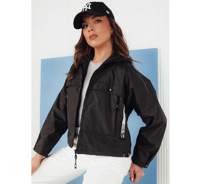 Dámská přechodná bunda EUNIKAR černá FashionStreet TY4333 Dámská přechodná bunda EUNIKAR černá FashionStreet TY4333