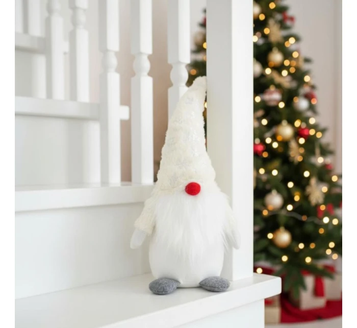 DEKORATIVNÍ SKŘÍTEK SKŘÍTEK BÍLÝ 45CM