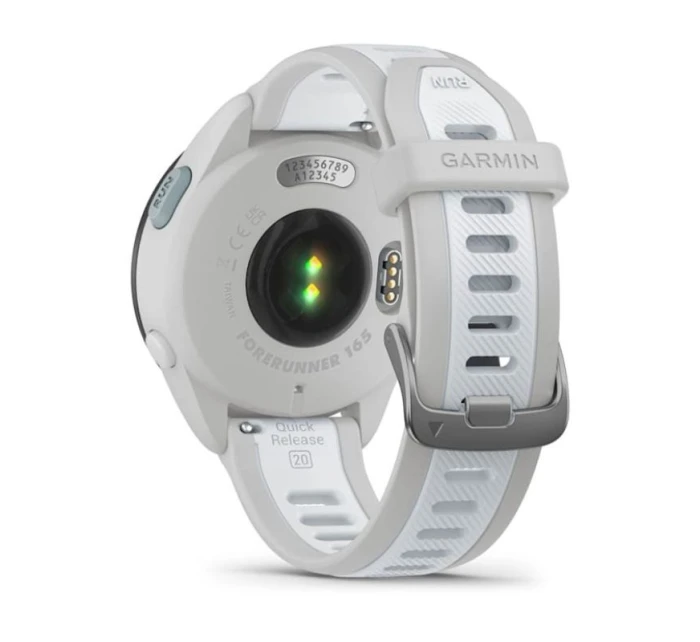 Sportovní hodinky Garmin Forerunner 165 Music AMOLED 43mm Mist Grey Whitestone