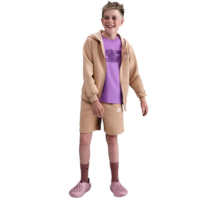 Dětská mikina Sportswear Club Fleece beige model 22060161 200 - NIKE